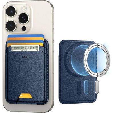 ESR MagSafe Wallet für iPhone & Pixel - 5 Karten, RFID Schutz, Starker Halt