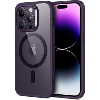 ESR iPhone 14 Pro Max Hülle, MagSafe kompatibel, Hybrid Case mit Militärnorm