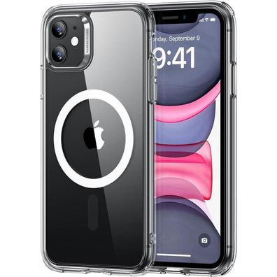 ESR iPhone 11 Hülle, MagSafe Kompatibel, Hybrid Magnet Case, Militärnorm