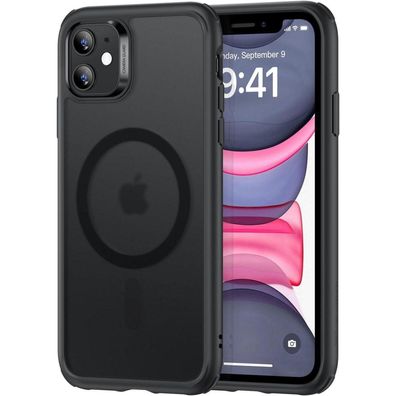 ESR Classic Hybrid Hülle für iPhone 11, MagSafe kompatibel, Militärnorm
