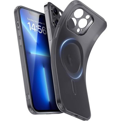 ESR Hülle für iPhone 13 Pro Max mit MagSafe, Klares Silikon, Stoßfest