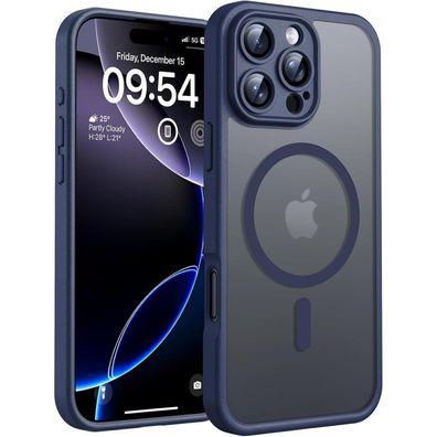 TOCOL iPhone 16 Pro Max Hülle (6,9 Zoll) - MagSafe, Kameraschutz, Stoßfest