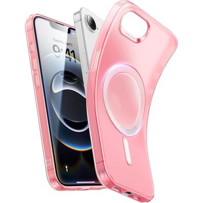 ESR iPhone 16e Hülle, MagSafe Kompatibel, Rosa, Stoßfest, Dünn, Kameraschutz
