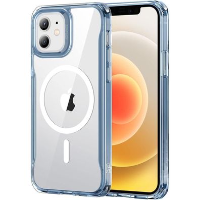 ESR iPhone 12 / 12 Pro Hülle, MagSafe kompatibel, Hybrid Magnet Case, Blau