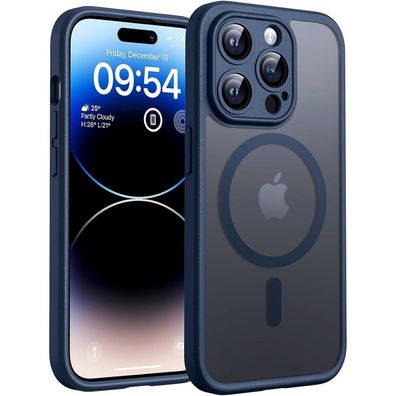 TOCOL iPhone 14 Pro Max Hülle MagSafe, Vollständiger Kameraschutz, Stoßfest
