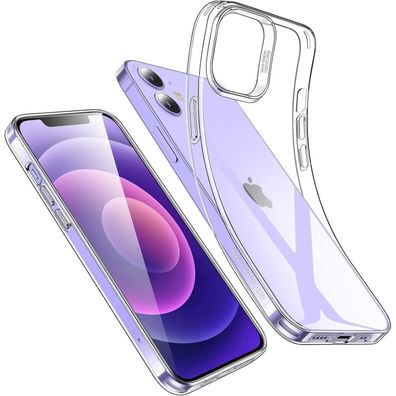 ESR Klare Hülle für iPhone 12 / 12 Pro, Dünne Silikon Schutzhülle