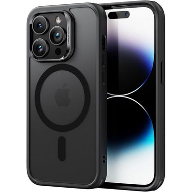 ESR iPhone 14 Pro Max Hülle, MagSafe Kompatibel, Hybrid Magnet Case, Mattschwarz