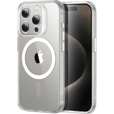 ESR iPhone 15 Pro Hülle Set (5in1) - Mattiertes Klar, MagSafe kompatibel, mit