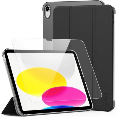 CACOE Hülle für iPad 11./10. Generation 10.9 Zoll mit Schutzfolie - Ultra Dünn