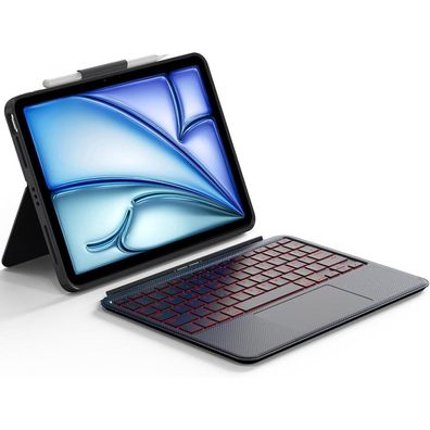 CACOE Tastatur Hülle für iPad Air (4.-7. Gen) & iPad Pro 11" (3./4. Gen) mit