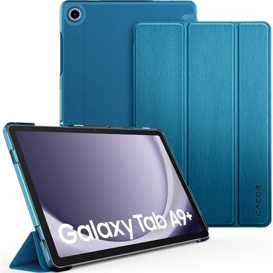 CACOE Hülle für Samsung Galaxy Tab A9+ 11 Zoll 2023, Ultra Dünn Transluzent
