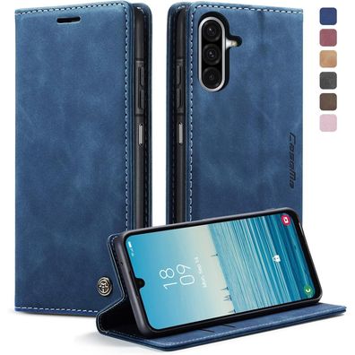 KZB Handyhülle für Samsung Galaxy A26 5G, Klappbar Tasche Flip in Lederoptik