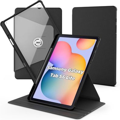 CACOE Rotierende Hülle für Samsung Galaxy Tab S6 Lite 10.4 Zoll (2020-2024) mit