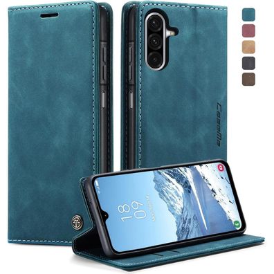 KZB Handyhülle für Samsung Galaxy A26 5G, Klappbar Tasche Flip in Lederoptik