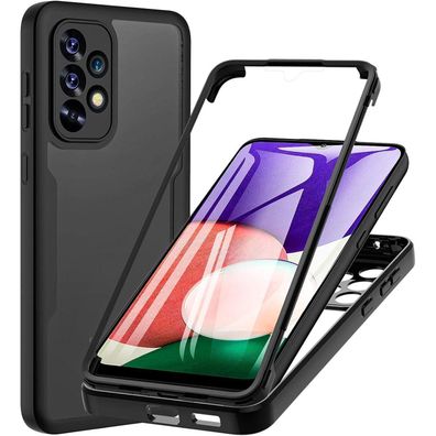 Hensinple Hülle für Samsung Galaxy A53 5G, 360 Grad stoßfeste Handyhülle mit
