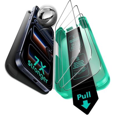 ESR Armorite Displayschutzfolie aus gehärtetem Glas für iPhone 17 Pro Max, 3
