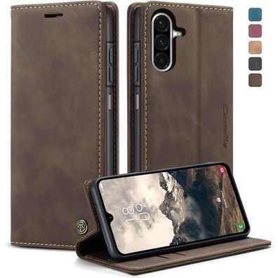 KZB Handyhülle für Samsung Galaxy A26 5G - Klappbar Tasche in Lederoptik
