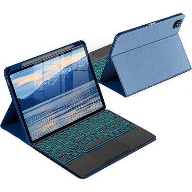 CACOE Hülle mit abnehmbarer spanischer Tastatur und Touchpad für iPad 10 (10,9