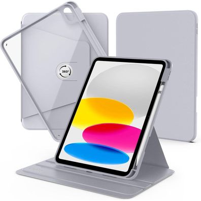 CACOE Rotierende Schutzhülle für iPad 11/10 Gen (A16) 2025/2022, 360 Grad