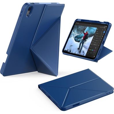 CACOE Hülle für iPad 10./11. Gen 10.9 Zoll mit Stifthalter, Ständer, Auto