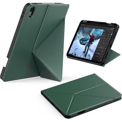 CACOE Hülle für iPad 10./11. Gen. 10.9 Zoll mit Stifthalter, faltbarem Ständer