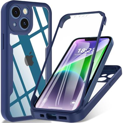 Hensinple iPhone 13 Mini Hülle (5,4 Zoll) - Stoßfest mit Displayschutz, Outdoor