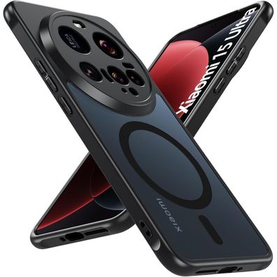 Hensinple Xiaomi 15 Ultra Hülle (6.73 Zoll) - Magnetisch, MagSafe Kompatibel