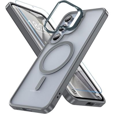 Hensinple Hülle für Samsung Galaxy S24 FE mit MagSafe, Ring Ständer