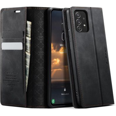CaseMe Handyhülle für Samsung Galaxy A52S 5G/A52 4G 5G, Premium Leder