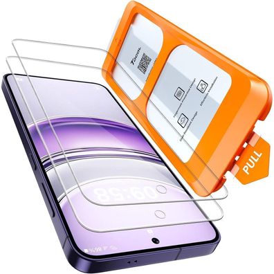 TOCOL Displayschutzfolie für Samsung Galaxy S24 (2 Stück) - Panzerglas mit