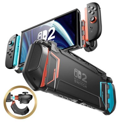 mumba Dockable Hülle für Nintendo Switch 2 (2025) - TPU Griff Schutzhülle