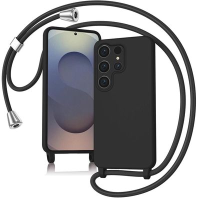 Keteen Handyhülle mit Band für Samsung Galaxy S25 Ultra, Silikon, Kordel