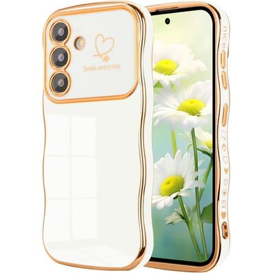 Keteen Handyhülle für Samsung Galaxy A56 5G, Mädchen Niedliche Lockige Wellen