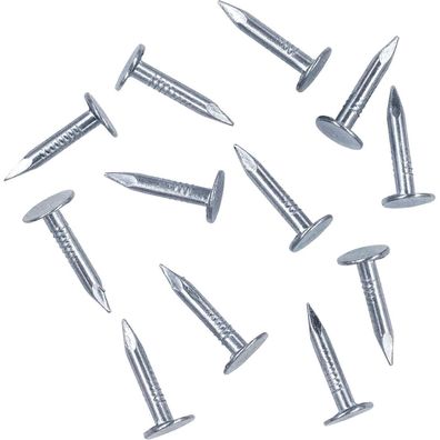 Omotool Stahl Dachpappnägel 3x20mm (280 Stk.) - Verzinkt, Senkkopf