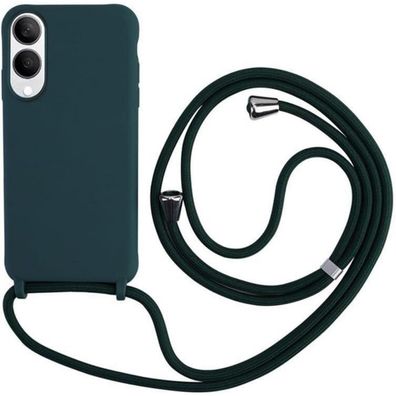 Keteen Handyband Hülle für Samsung Galaxy S25 Edge, Slim Silikon mit Kordel zum