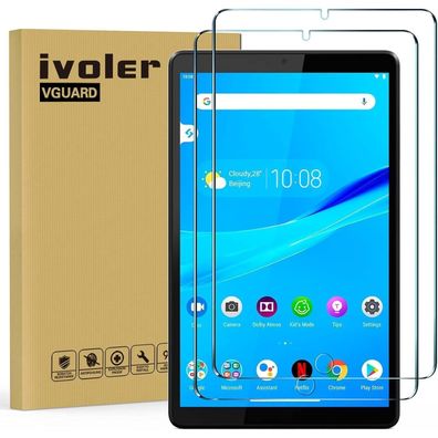 ivoler 2x Schutzglas für Lenovo Tab M8 (4./3. Gen / HD 2nd Gen / FHD / Smart