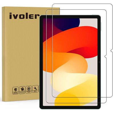 ivoler 2 Stück Schutzglas für Lenovo Tab M11 / DOOGEE T30 Pro / Xiaomi Redmi