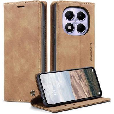 KZB Handyhülle für Xiaomi Redmi Note 14 Pro 4G - Premium Leder Klappbar Tasche