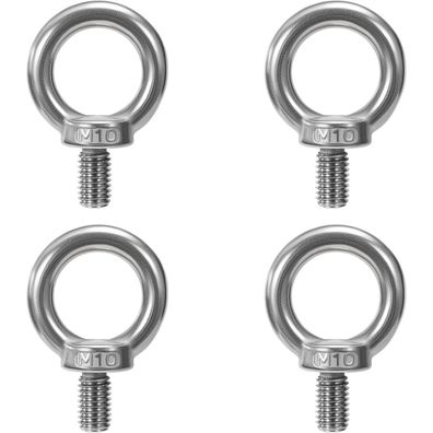 QIMEI-SHOP Ringschraube M10 Edelstahl Augenbolzen Ringbolzen Ösenschrauben 4