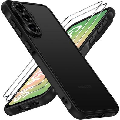 iVoler Hülle für Samsung Galaxy A56 5G mit 2x Panzerglas, Militärstandard