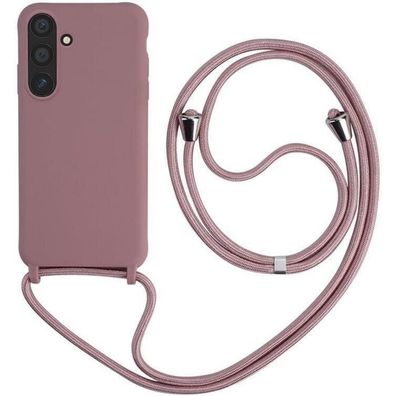 Keteen Handyhülle mit Band für Samsung Galaxy S23 FE, Slim Silikon Hülle mit