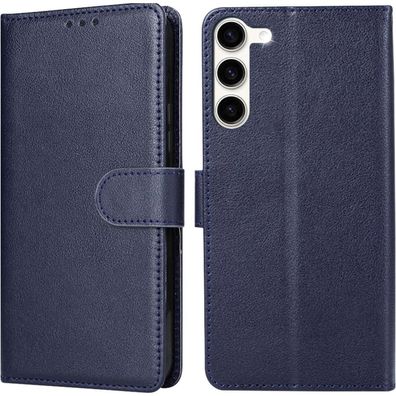 Keteen Handyhülle für Samsung Galaxy S23 5G, Premium Klappbar Flip Lederoptik