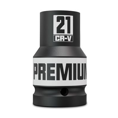 Aurlloct Schlagschrauber Nuss 1 Zoll, 21 mm Tief, für Auto Reparaturen