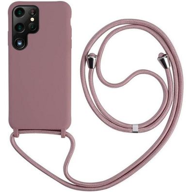Keteen Handyband Hülle für Samsung Galaxy S23 Ultra, Slim Silikon Schutzhülle