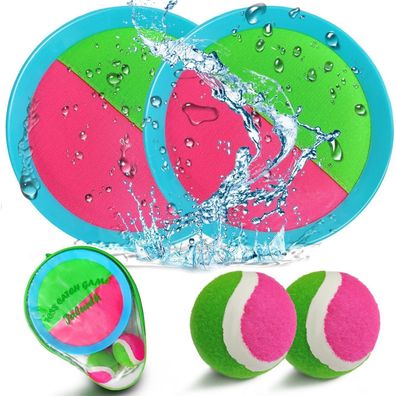 Jalunth Klettballspiel für Kinder und Erwachsene, wasserdichtes Strandspielzeug