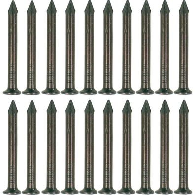 Omotool Betonnägel (80 Stück) aus Kohlenstoffstahl, 30mm, für Trockenbau und