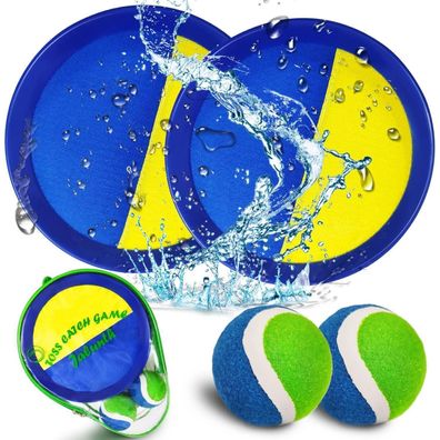 Jalunth Klettballspiel - Wasserdichtes Strandspielzeug für Kinder & Erwachsene