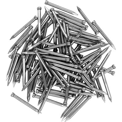 Omotool 100x Verzinkte Stahlnägel 25mm - Für Holzbearbeitung, Bilder