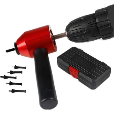Jtzxjjx 26-tlg. Nietmutter Bohreradapter Set M3-M8, Aluminium, Werkzeugsatz