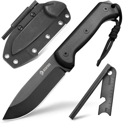 NedFoss SEAL BK Outdoor Messer feststehend, 10.5cm D2 Stahl Full Tang Survival